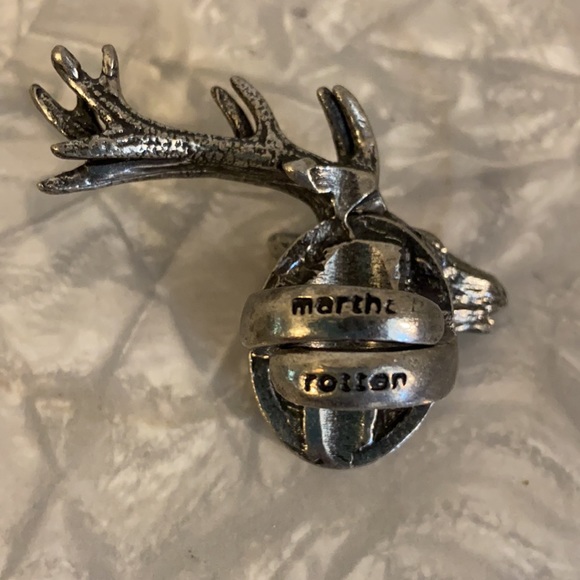 Martha Rotten Reindeer Ring - Picture 2 of 3